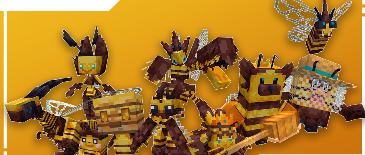 Bee Skin Plushies 5x