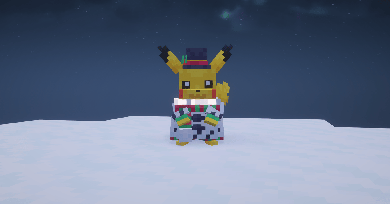 Winter Pikachu Skin Token