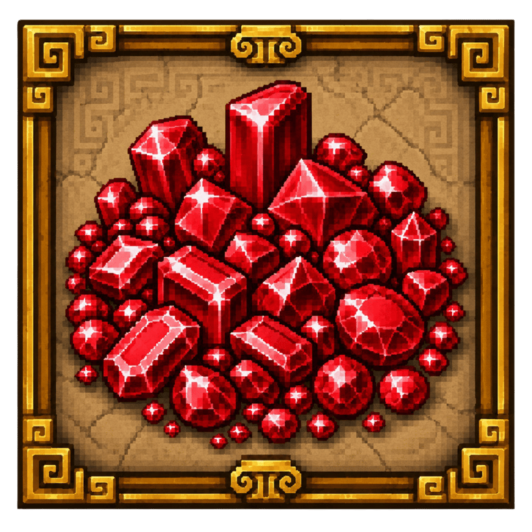 Trove of 25,000 Rubies