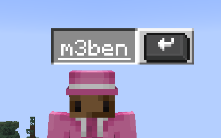 Enter Key Nametag
