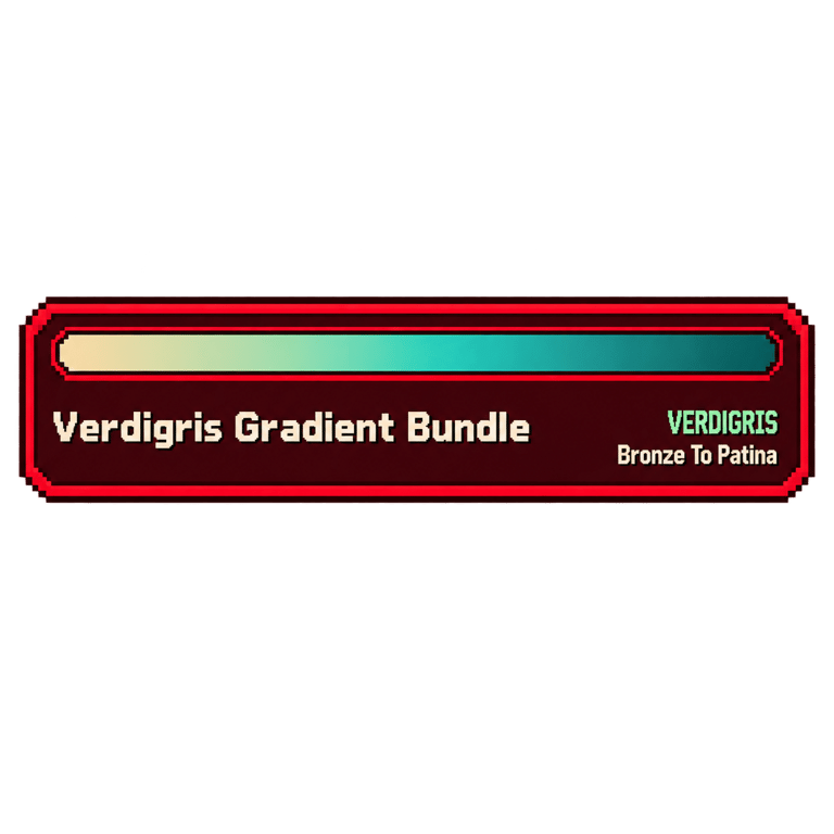 Verdigris Gradient Bundle