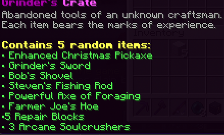 Grinder's Crate