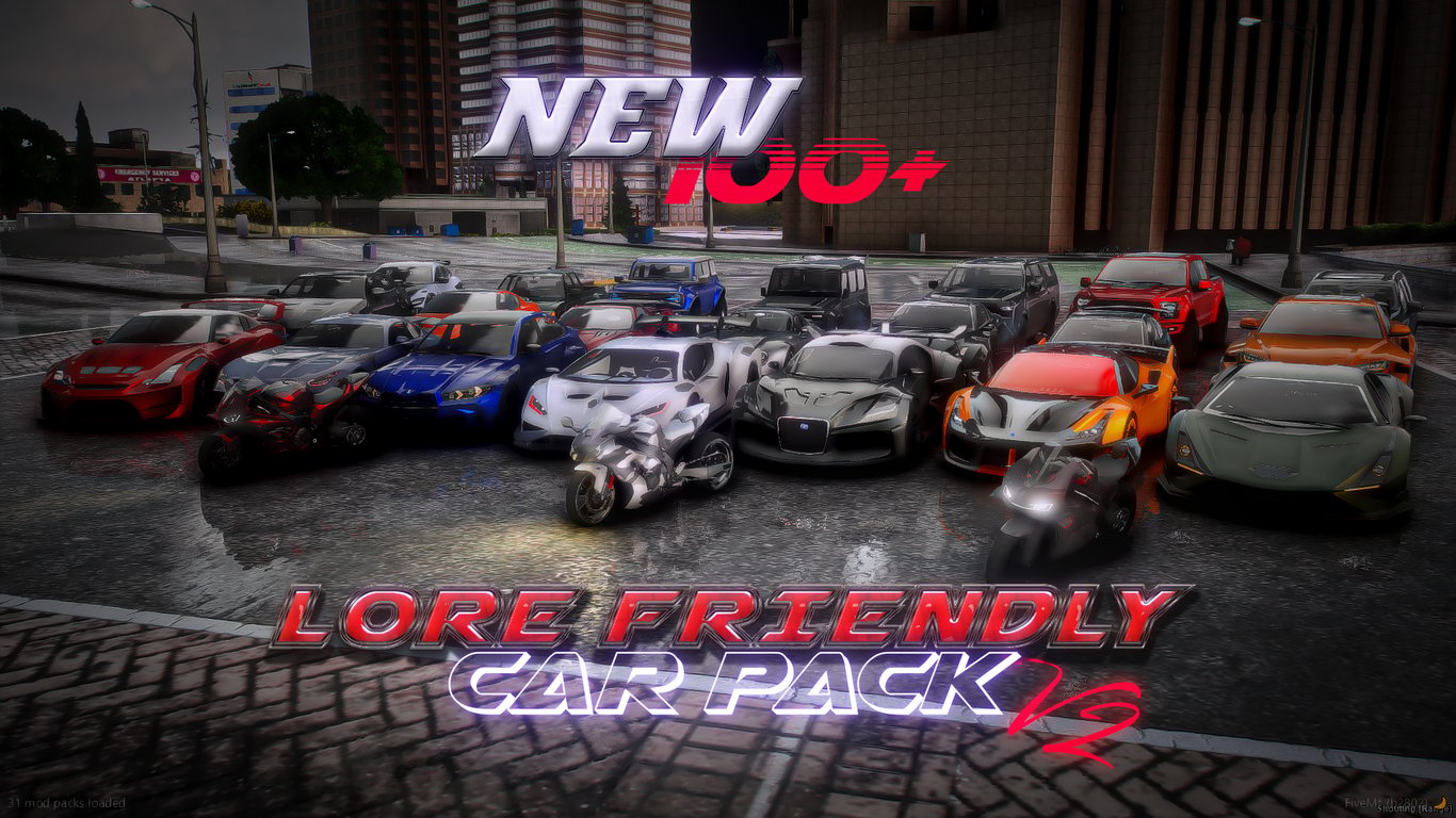 100 Lore Friendly Pack V2 + Engine Sound