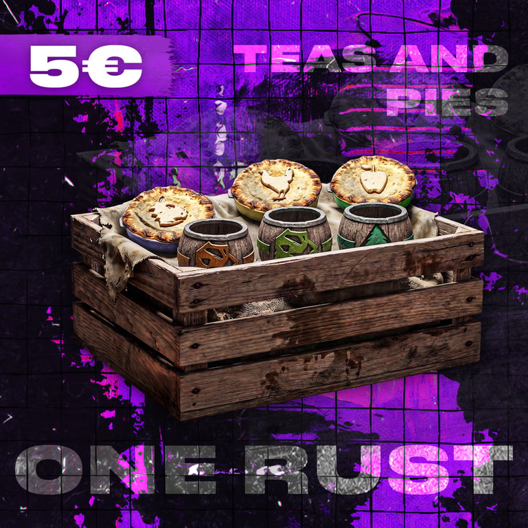 SET OF "TEAS AND PIES"