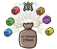 EV Trainer Item Set