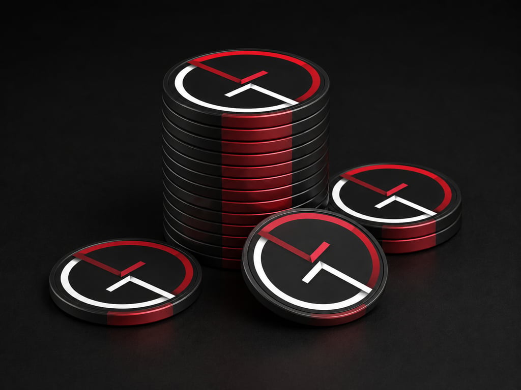 x22 Garnet Tokens