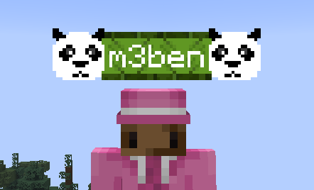 Panda Nametag