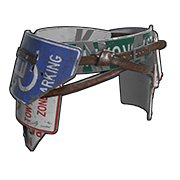 Road Sign Kilt 2x