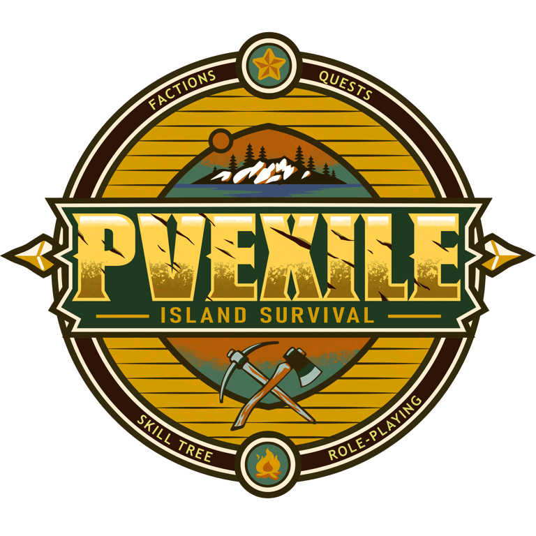 PvExile Island Survival's logo