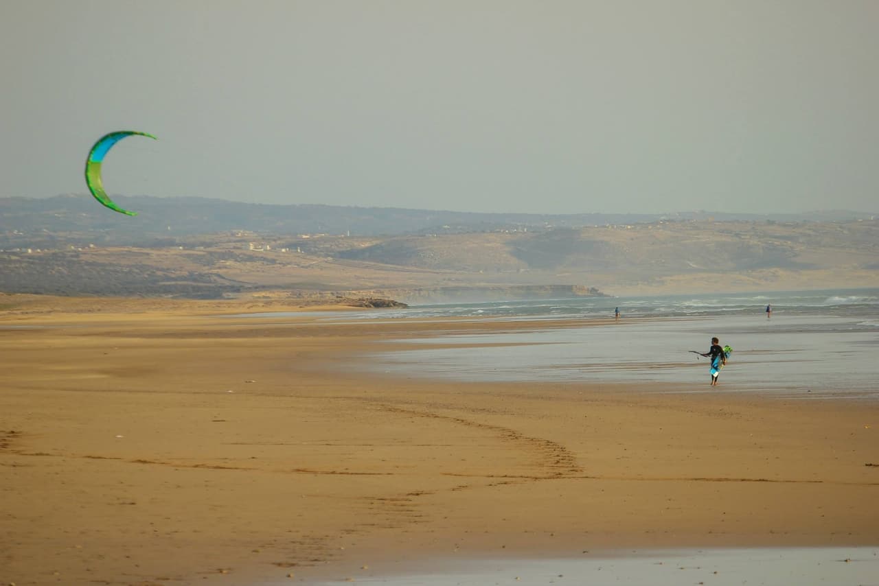 Sidi Kaouki - kitesurfing in Morocco // Kiterr.com
