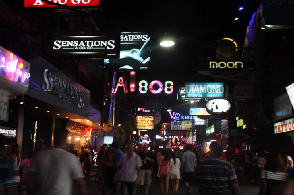 Pattaya's walking street