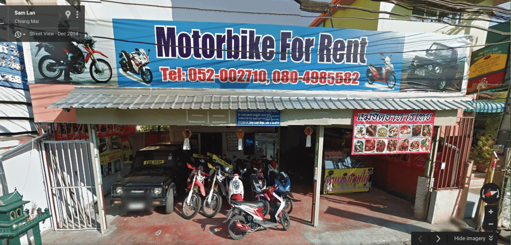 motorbike rentals in chiang mai