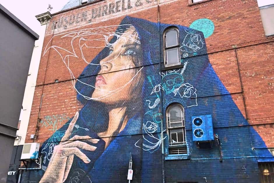 graffiti-Fitzroy-Melbourne-Travel-Mermaid