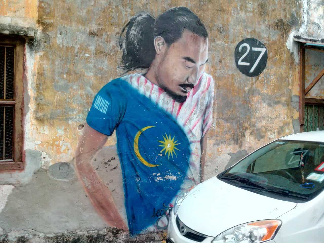 Street art in George Town, Penang // travelmermaid.com