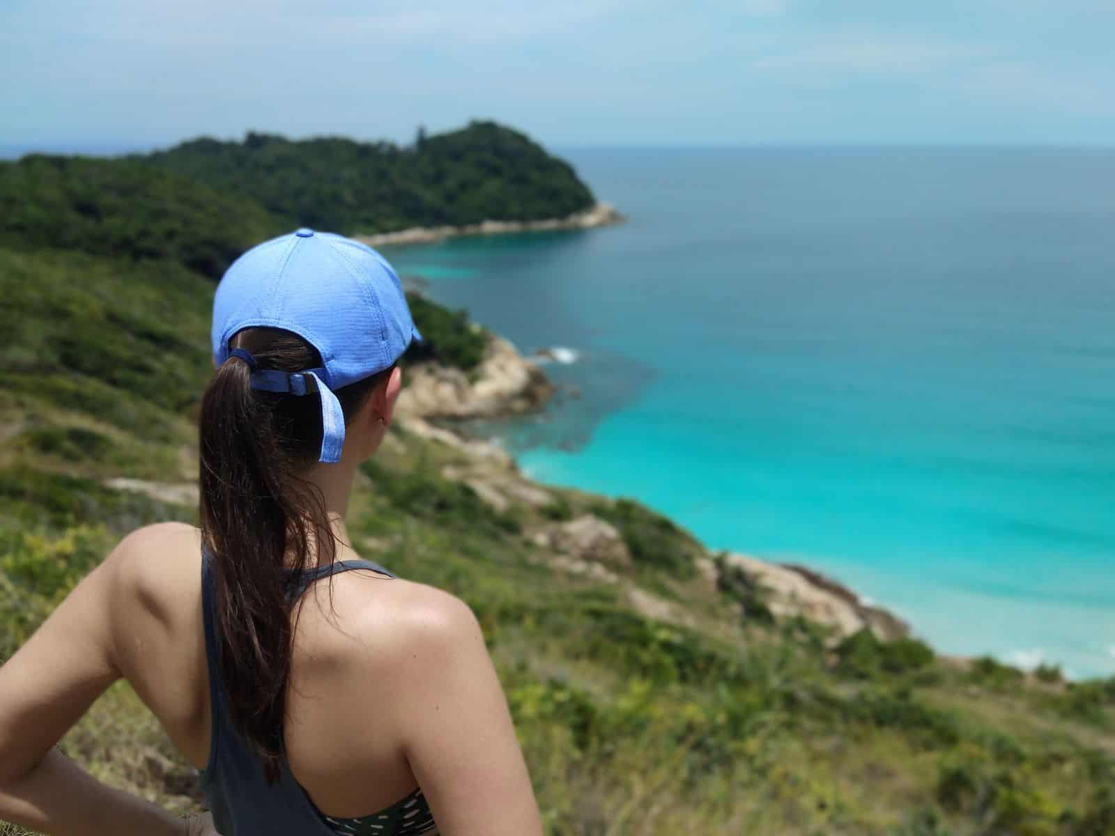 Hiking in Perhentian Kecil.