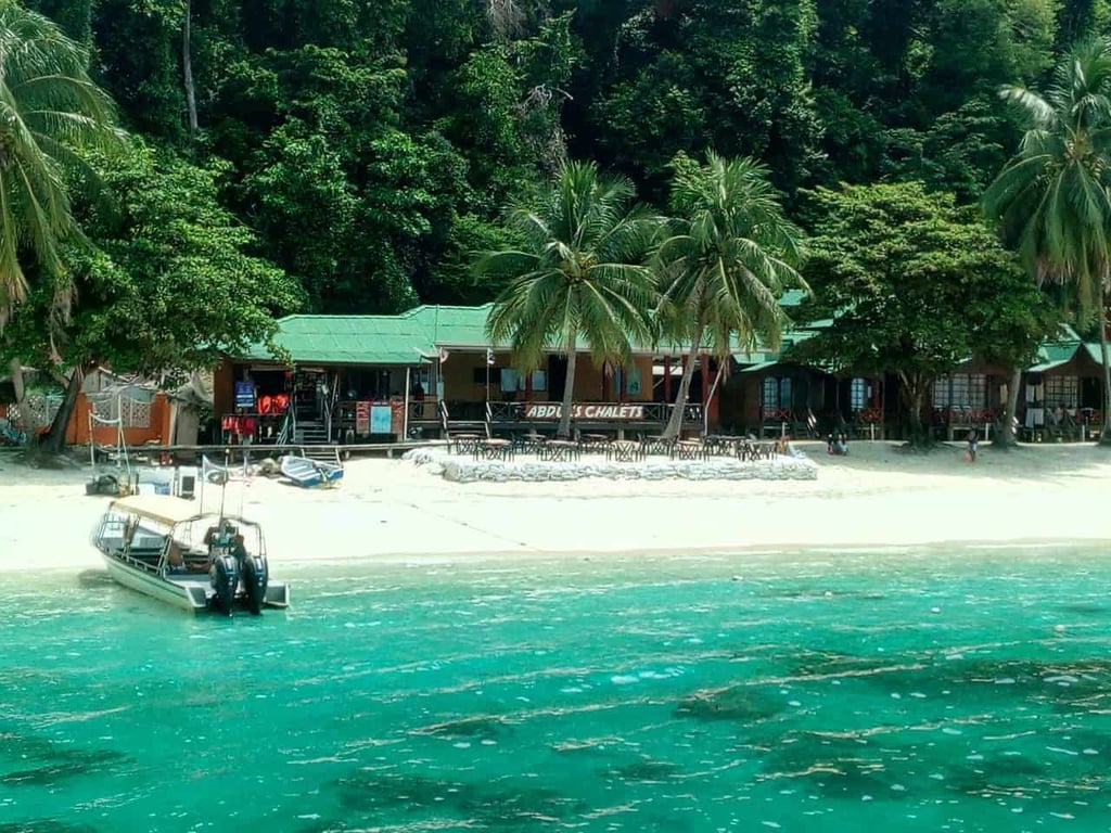 Abdul's Chalet in Malaysia's Perhentian Besar Island.