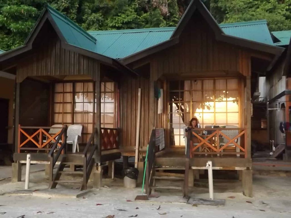 Abdul's Chalet in Malaysia's Perhentian Besar Island.