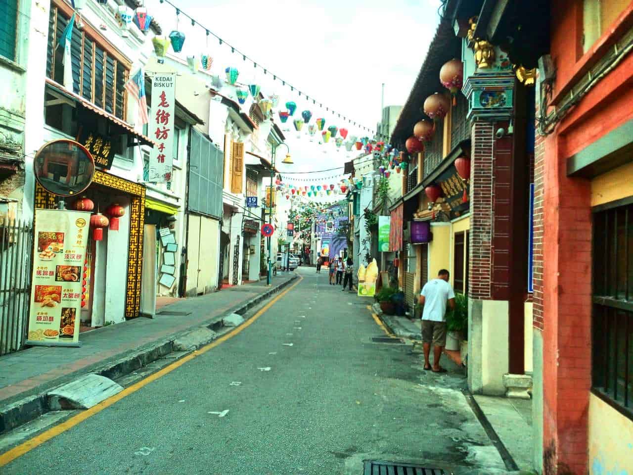 A pretty street in George Town, Penang // travelmermaid.com