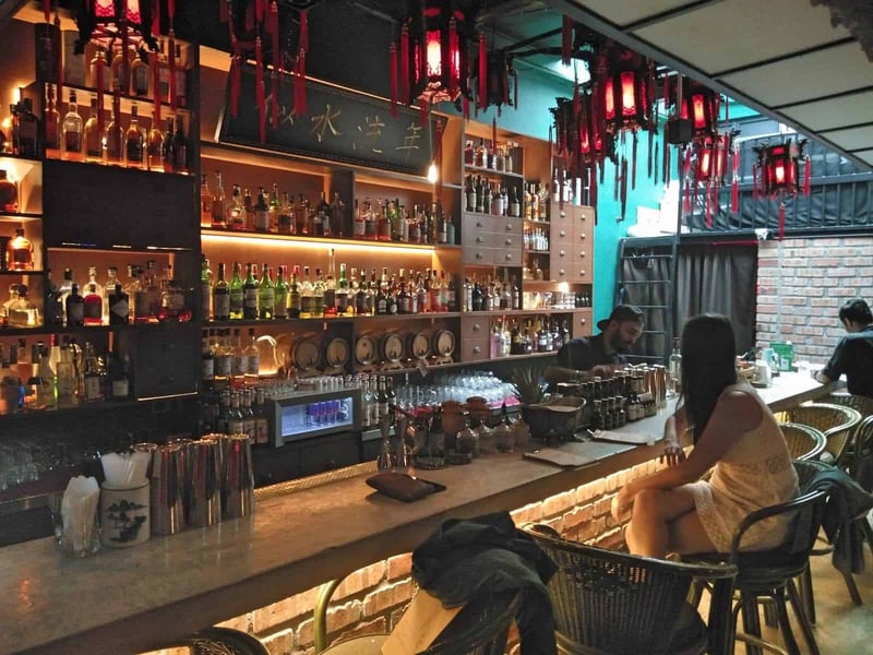 The Pawn Room speakeasy bar in Kuala Lumpur, Malaysia // Travel Mermaid