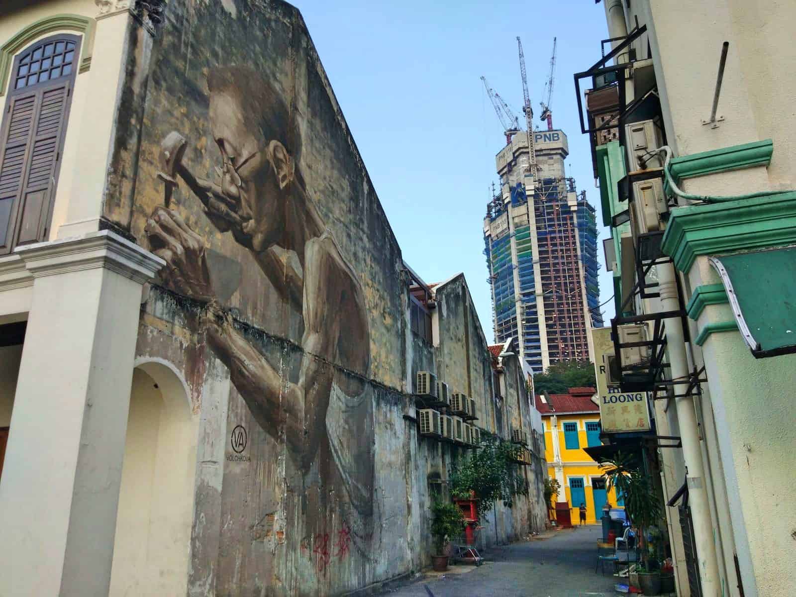 Street Art in Chinatown, Kuala Lumpur
