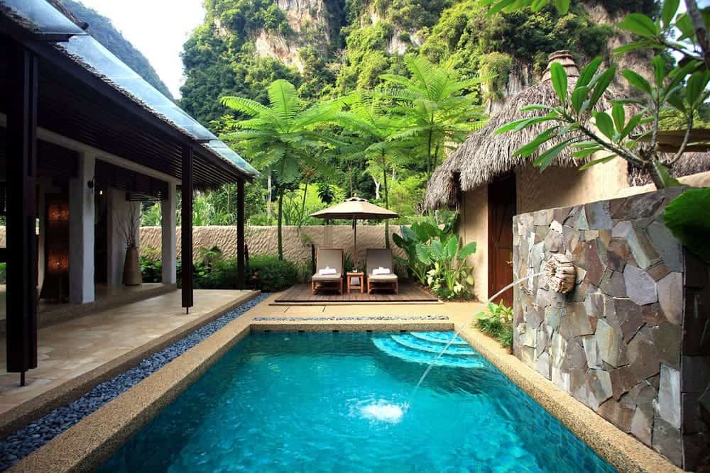 Rooms at The Banjaran Hotsprings Retreat in Ipoh come with a private pool // travelmermaid.com