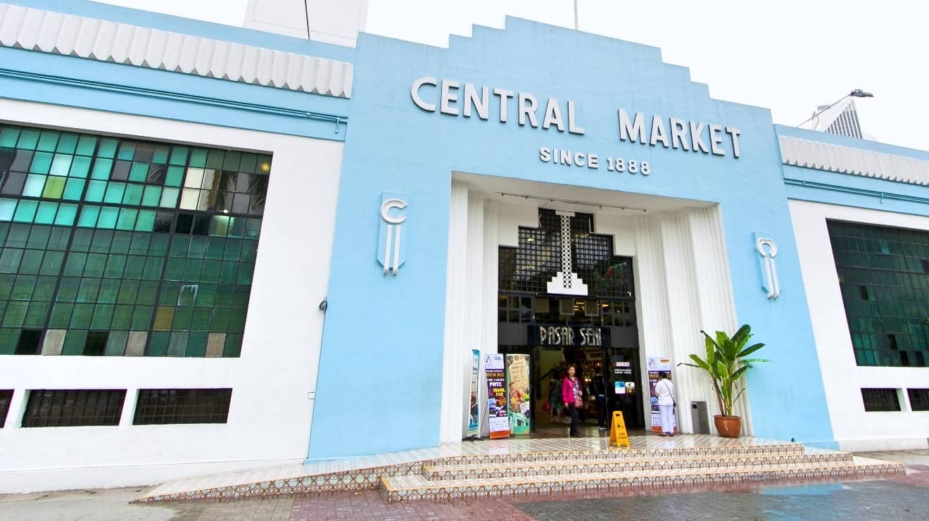self guided walking tour kuala lumpur Central Market in Kuala Lumpur