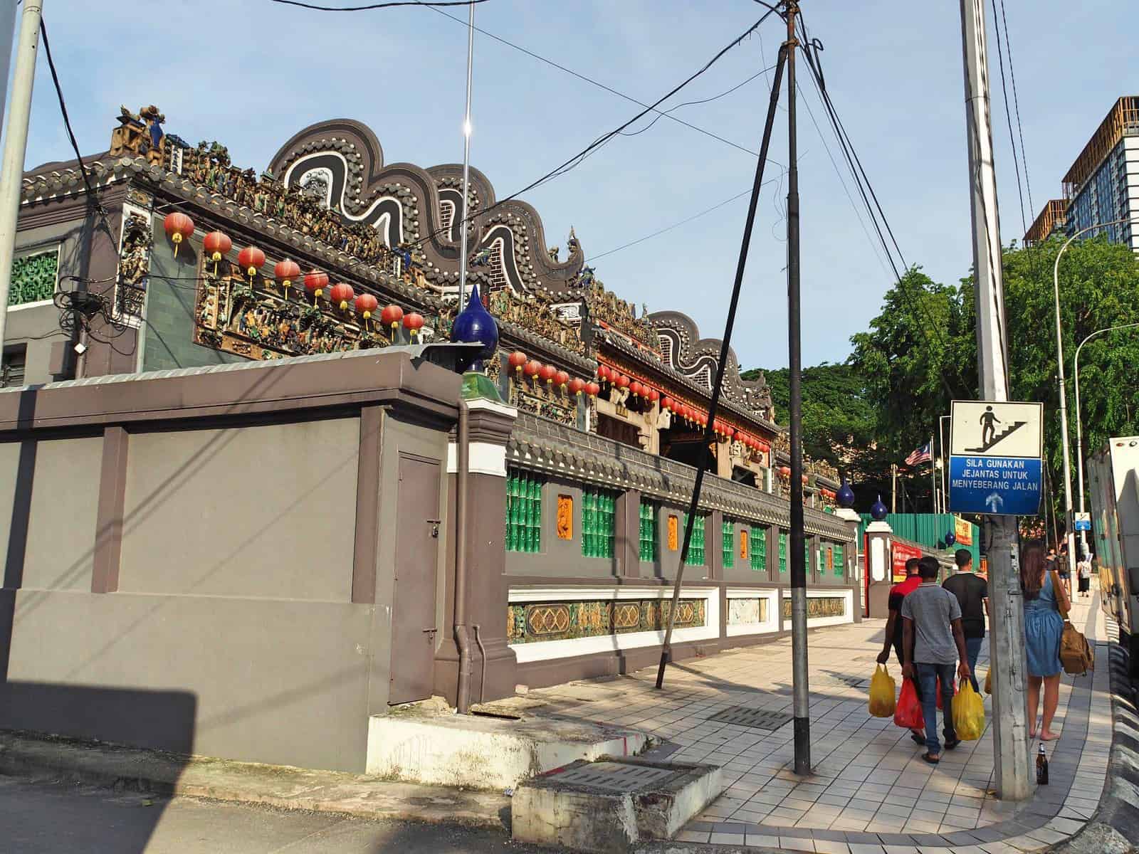 self guided walking tour kuala lumpur Chan She Shu Yuen Clan Ancestral Hall, Chinatown- Kuala Lumpur
