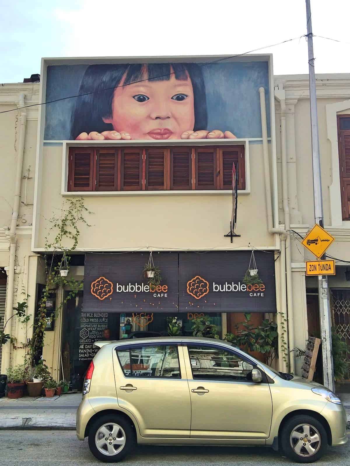 Bubble Bee Cafe in Chinatown, Kuala-Lumpur