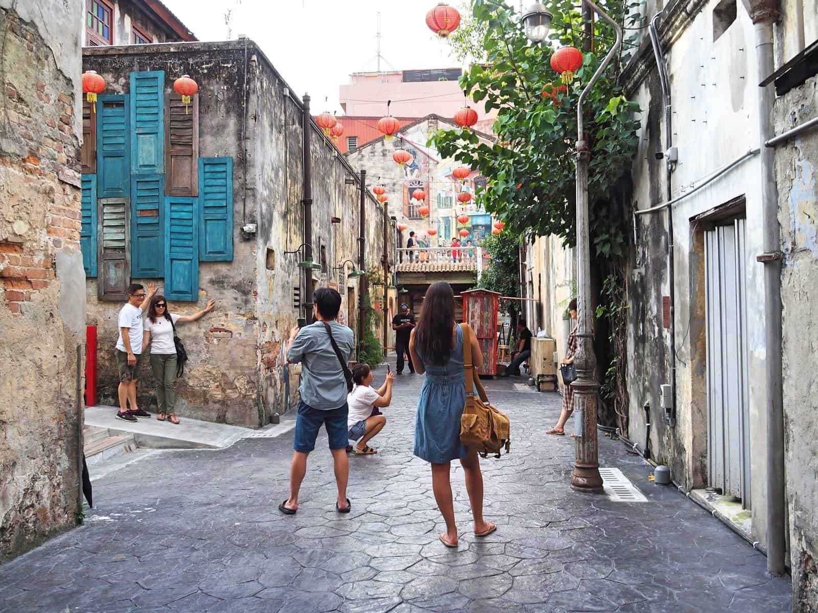 Kwai Chai Hong laneway in Chinatown, Kuala Lumpur // travelmermaid.com