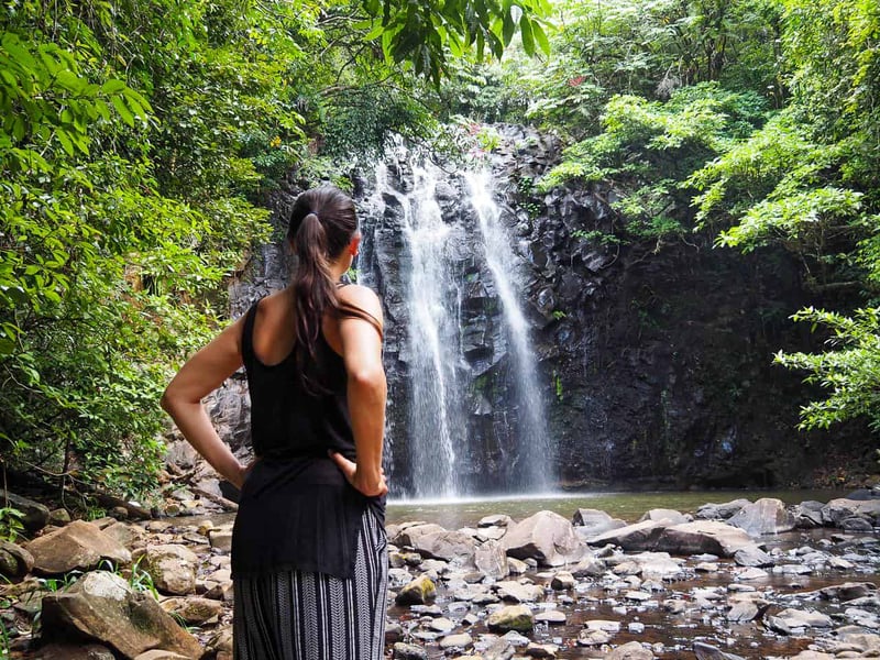 Ellinjaa Falls near Cairns, North Queensland, Australia // travelmermaid.com