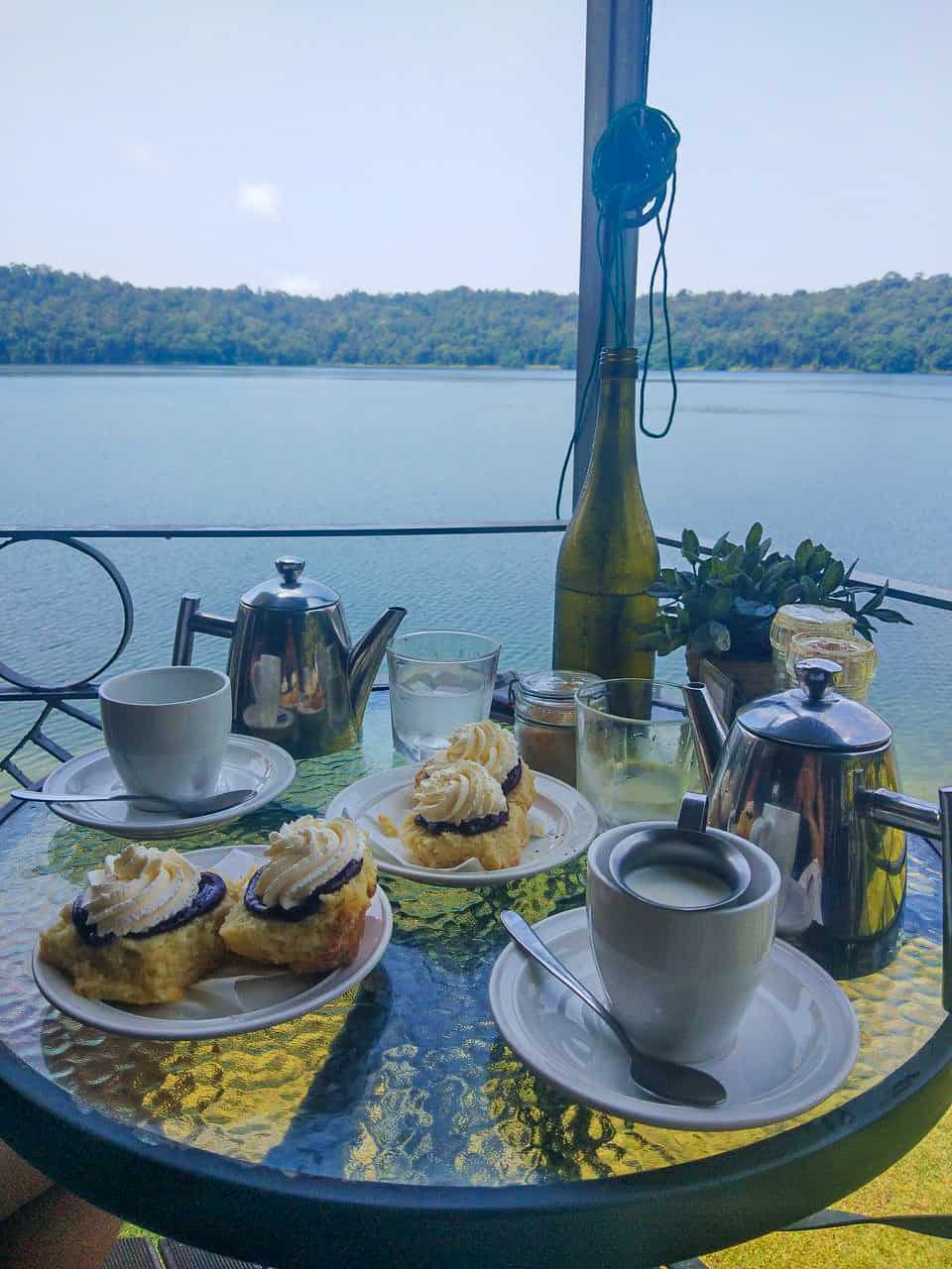 At Lake Barrine Teahouse in Yungaburra, North Queensland, Australia // Travel Mermaid