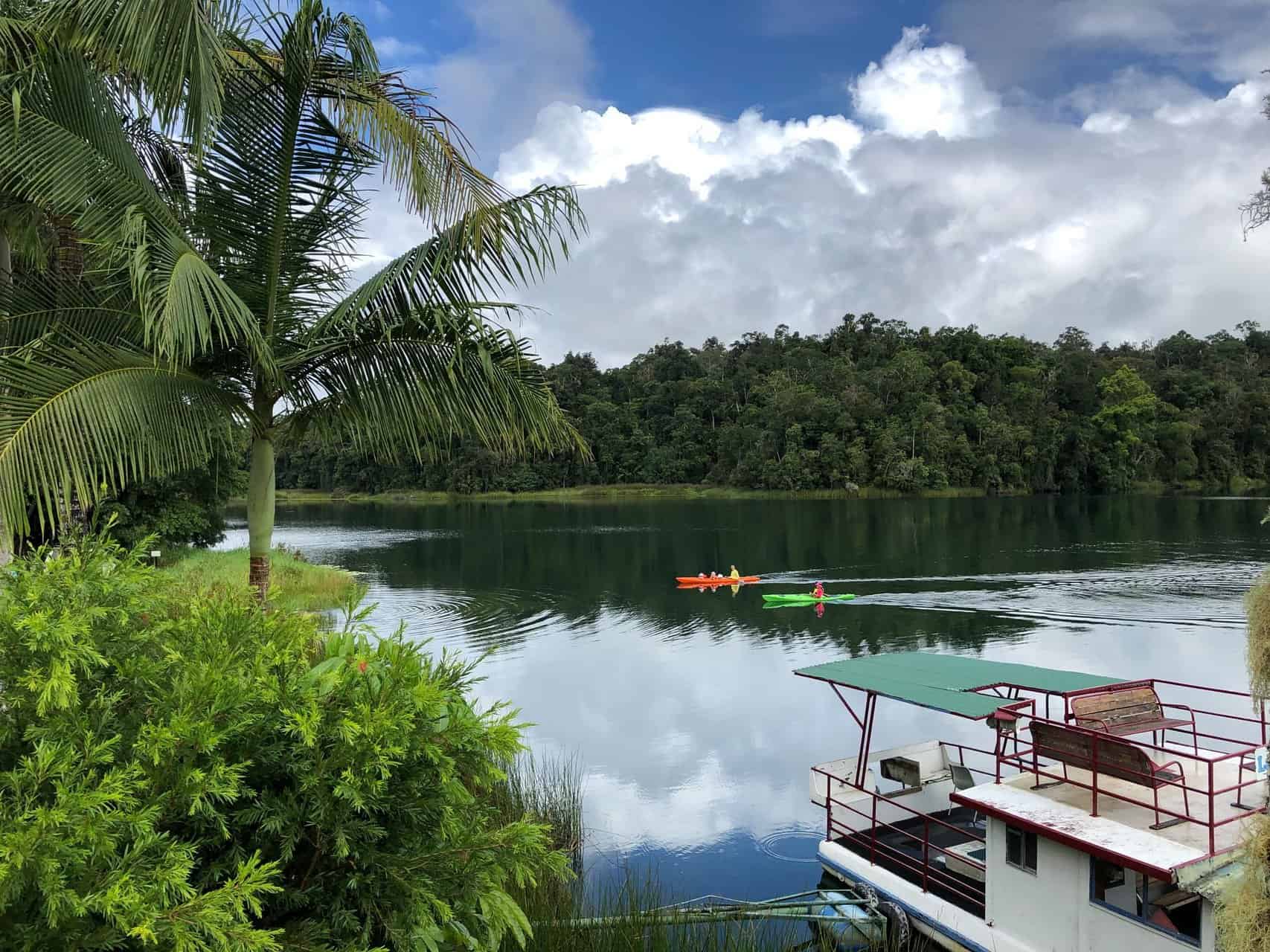 Canoeing on Lake Tineroo with On The Wallaby in North Queensland, Australia // travelmermaid.com