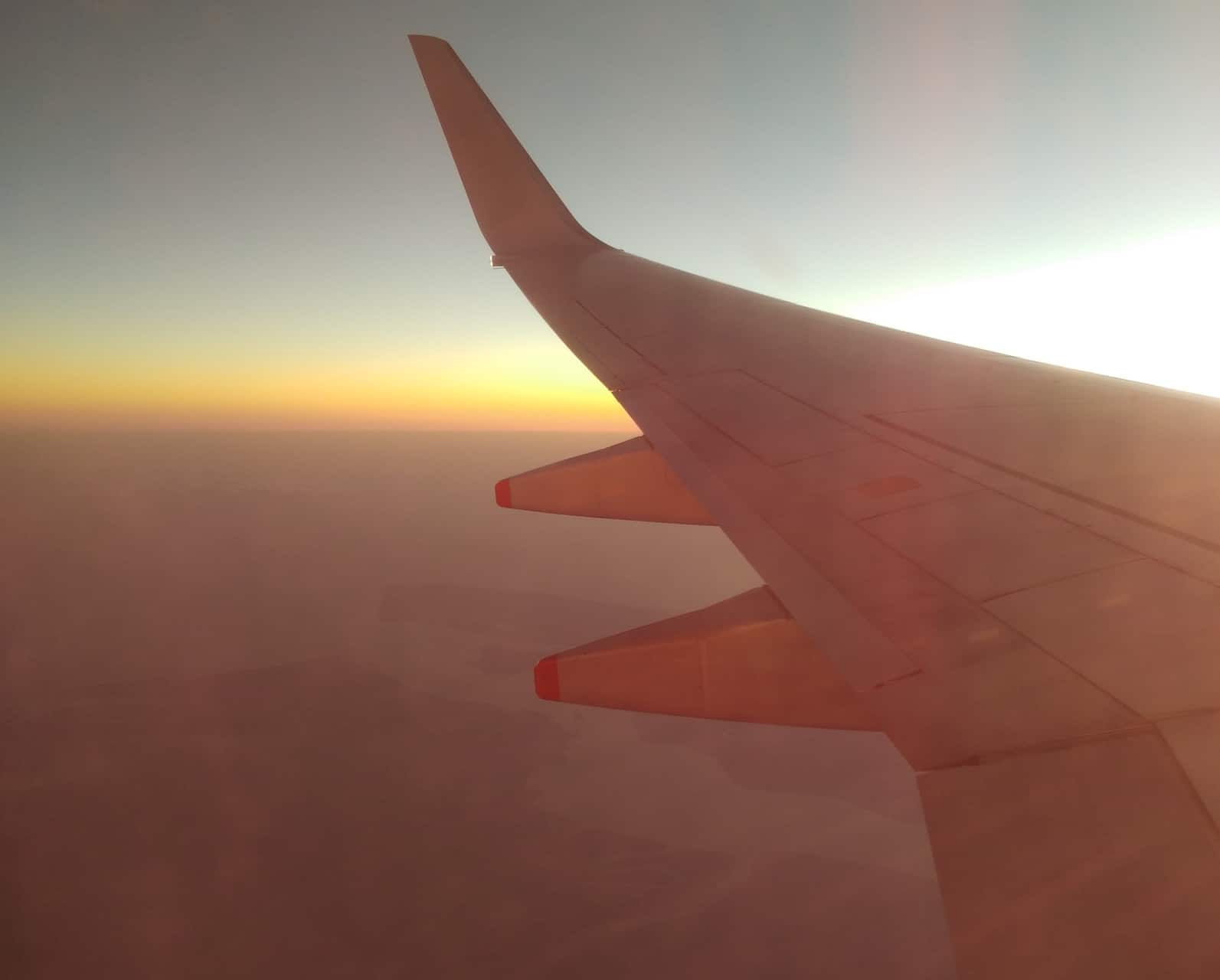 Silk Airlines flight approaching Cairns Airport in North Queensland // travelmermaid.com