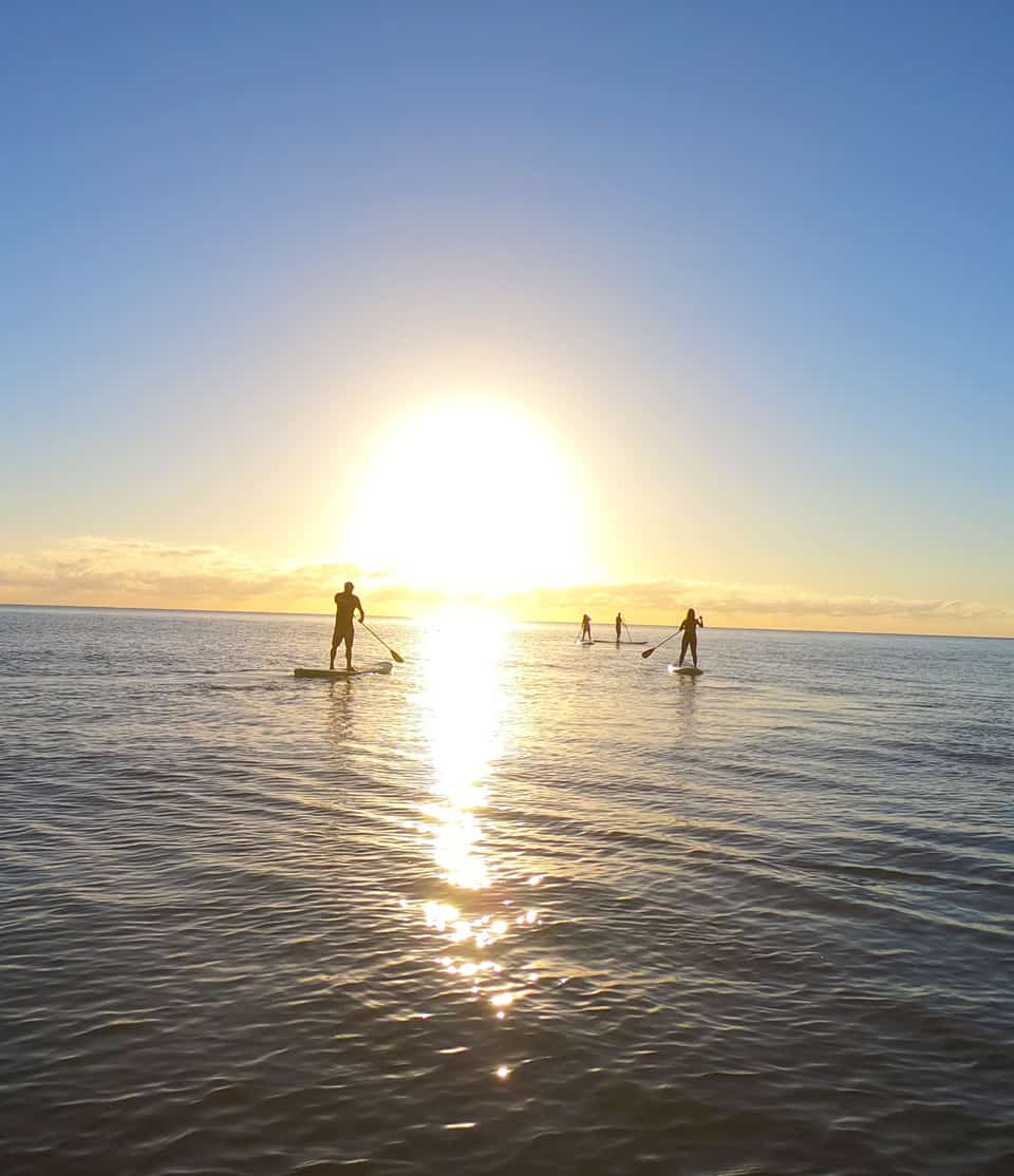 A sunrise on Fourmile Beach in Port Douglas // Travel Mermaid