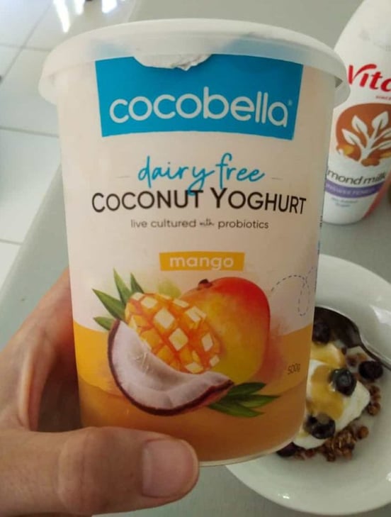 Dairy free coconut yoghurt from Cocobella // Travel Mermaid
