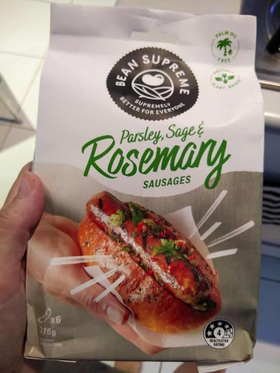 Plant based sausages // travelmermaid.com