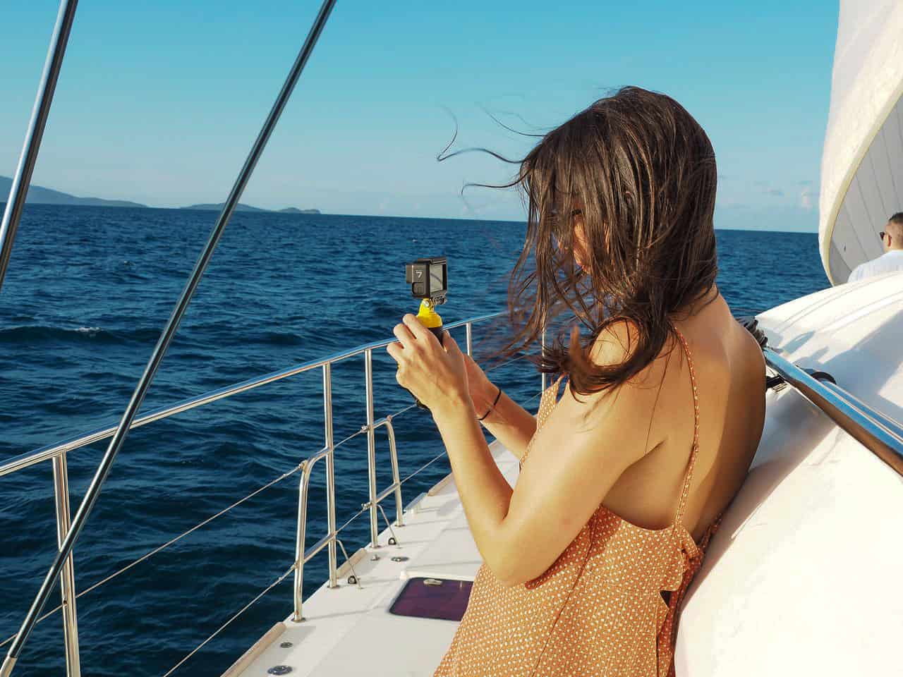 Sailing at sunset with Sailaway in Port Douglas, Queensland, Australia // Travel Mermaid