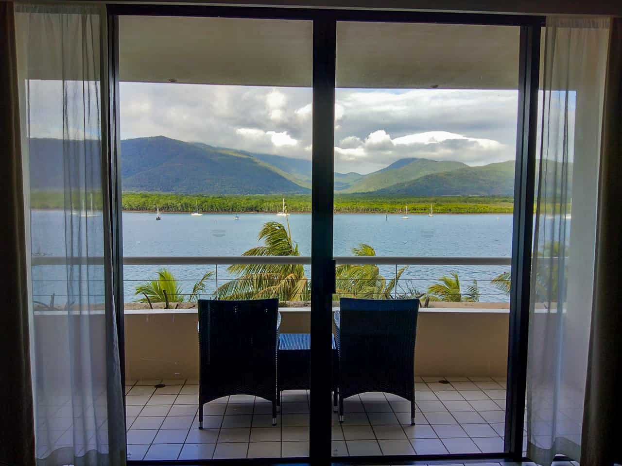 View from my hotel room at Hilton Cairns, Australia // Travel Mermaid