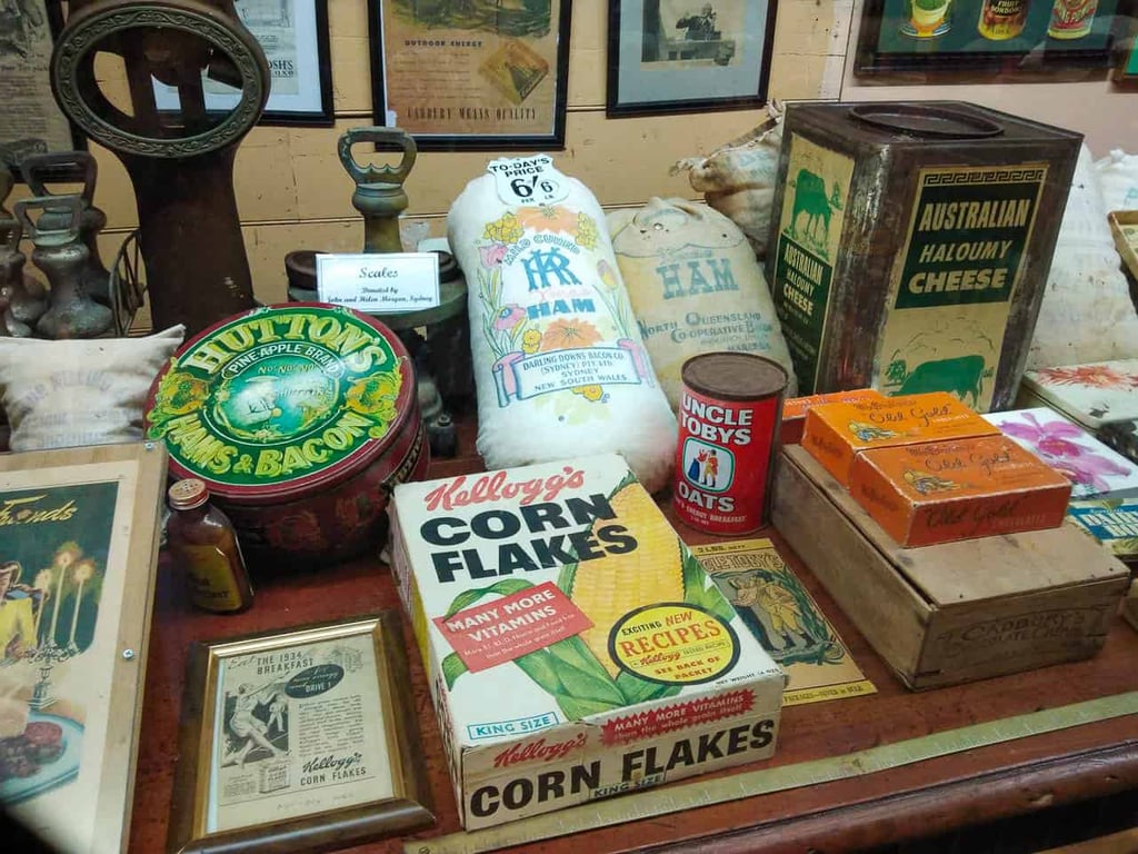 Goods at a convenience store in Herberton Heritage Museum, Far North Queensland // Travel Mermaid