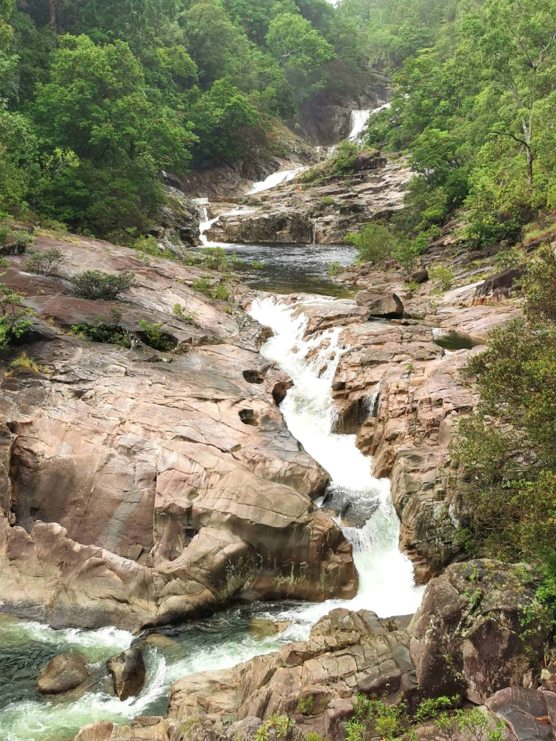 Clamshell Falls near Cairns // Travel Mermaid