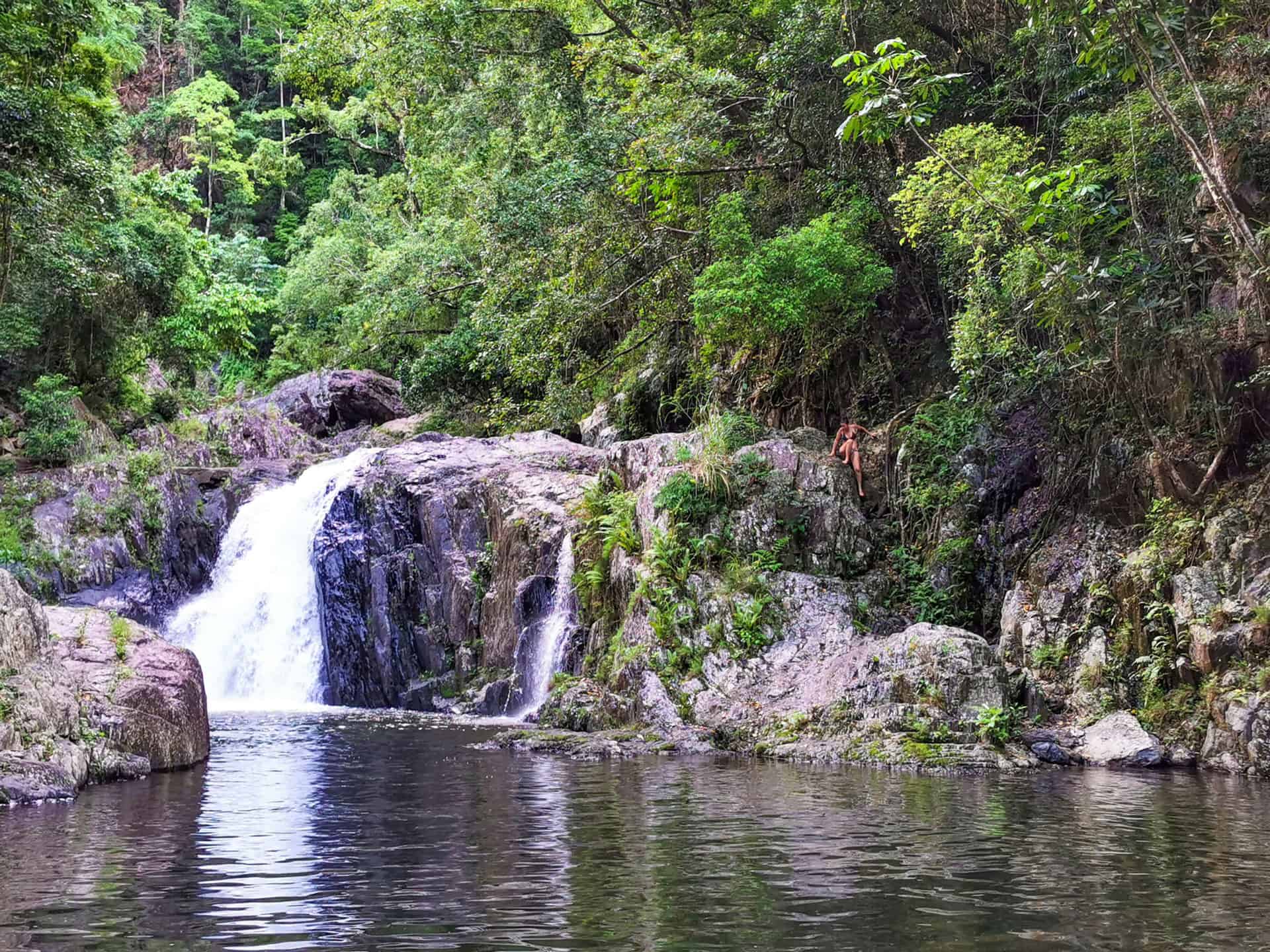 Crystal Cascades waterfall in Cairns // Travel Mermaid