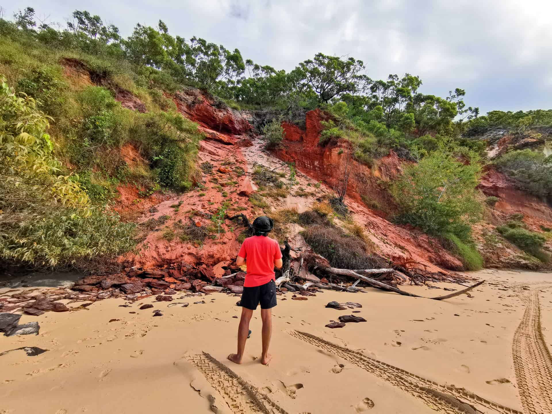 Coloured Sands on Elim Beach, Far North Queensland // Travel Mermaid