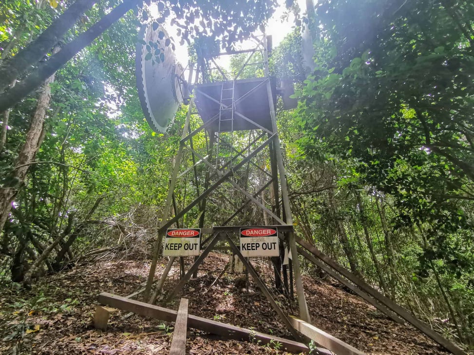 Tower at Green Arrow Track in Mount Whitfield National Park in Cairns // Travel Mermaid