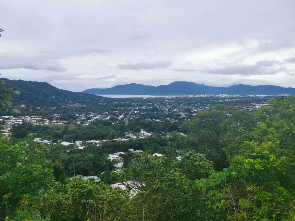 Views at Green Arrow Track, Mount Whitfield National Park in Cairns // Travel Mermaid
