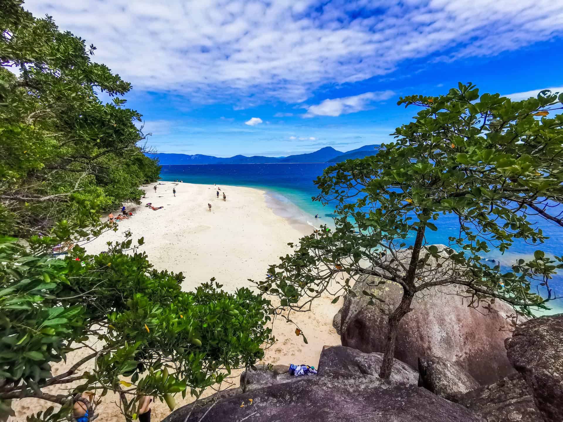 Nudey Beach on Fitzroy Island, Great Barrier Reef- Cairns // Travel Mermaid