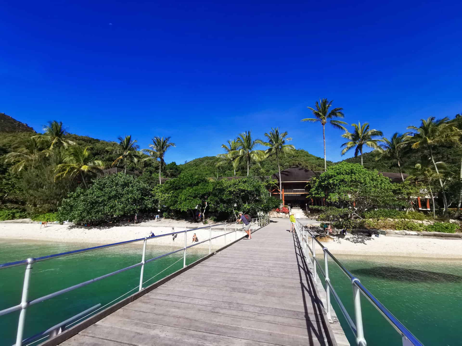Welcome Bay on Fitzroy Island, Great Barrier Reef day trip from Cairns // Travel Mermaid