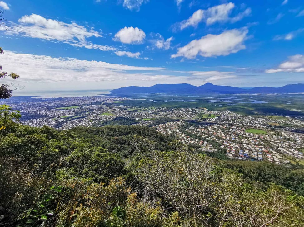 Views from White Rock Lookout track in Cairns // Travel Mermaid
