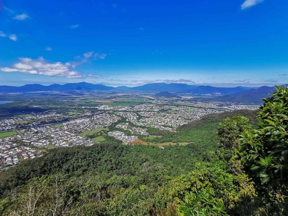 Views from White Rock Lookout track in Cairns // Travel Mermaid