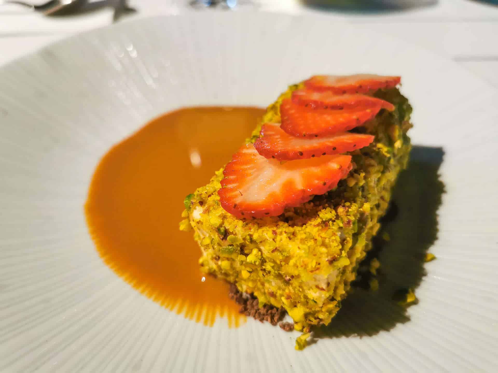 Delicious parfait at Ollie's Italian Steakhouse in Cairns, Far North Queensland