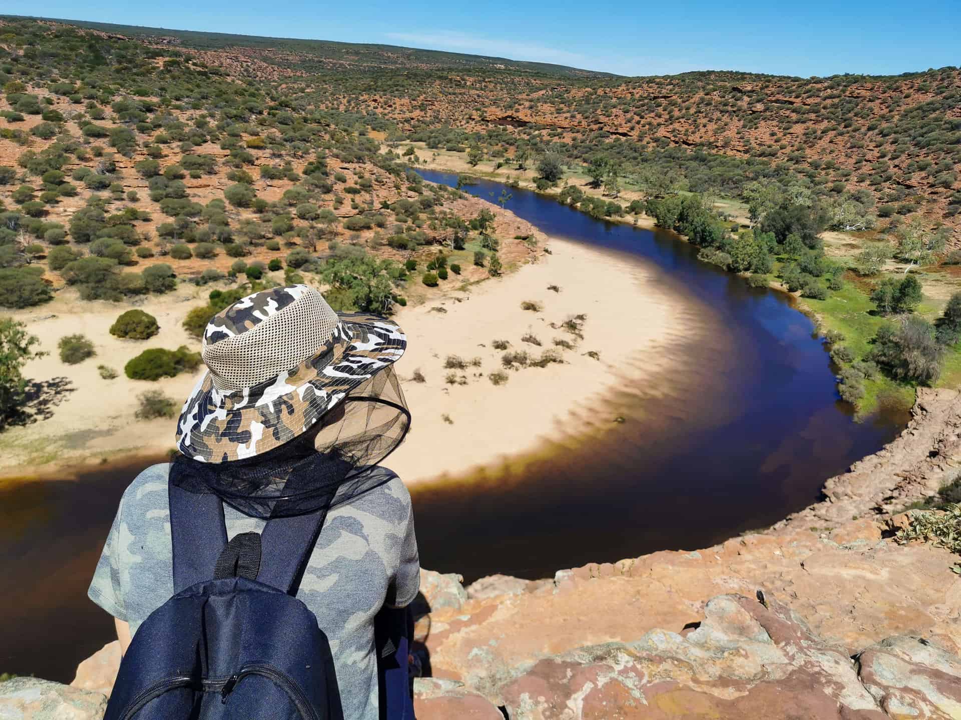 Views of the gorge along The Loop Trail in Kalbarri National Park